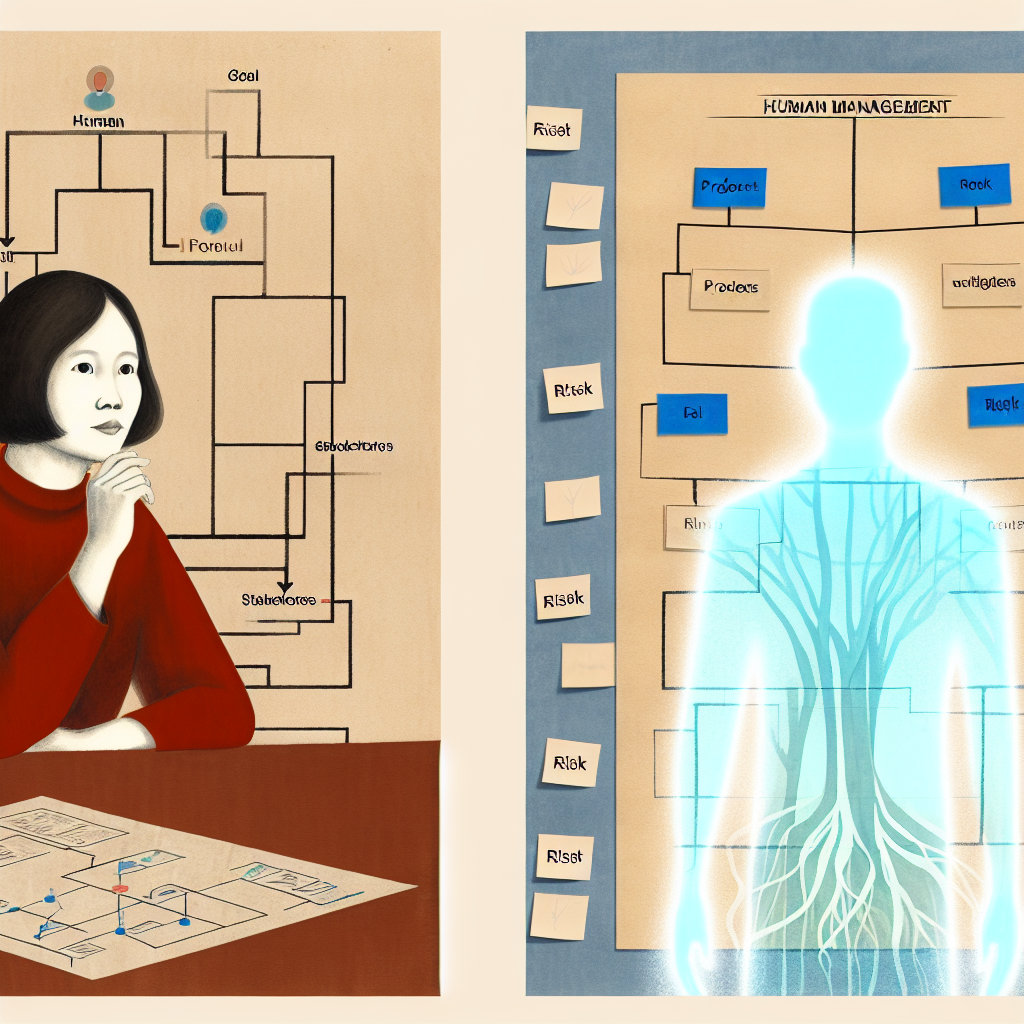 プロジェクト管理ツールとAIが連携するイメージ