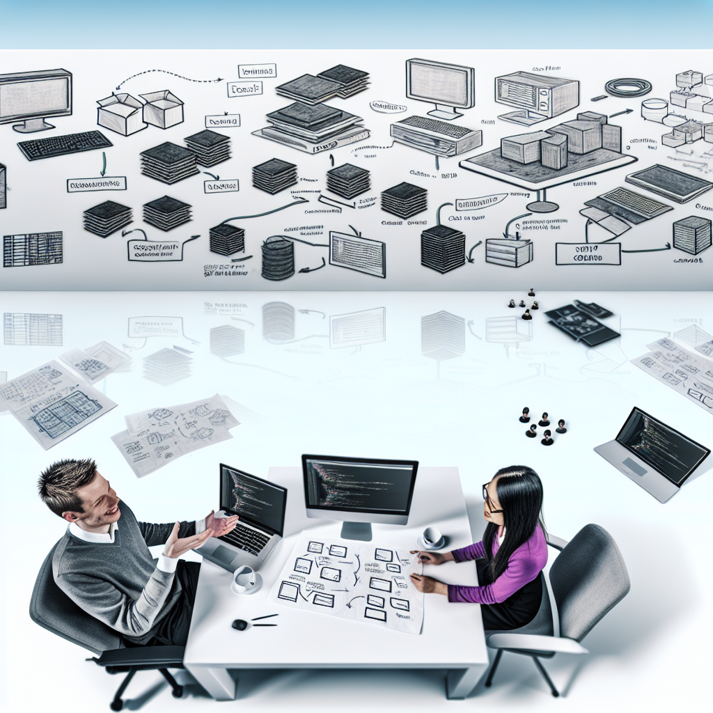 claudeがソースコード生成とレビューを支援する様子