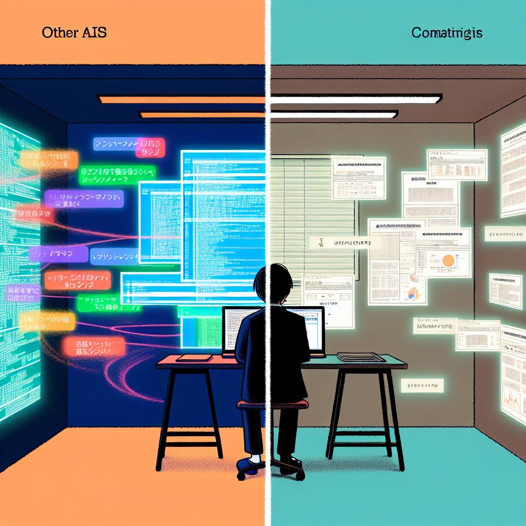ビジネスの現場でclaudeを活用するイメージ図
