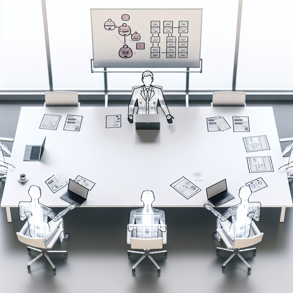 AIエージェントと人間開発者が協働するチームの図