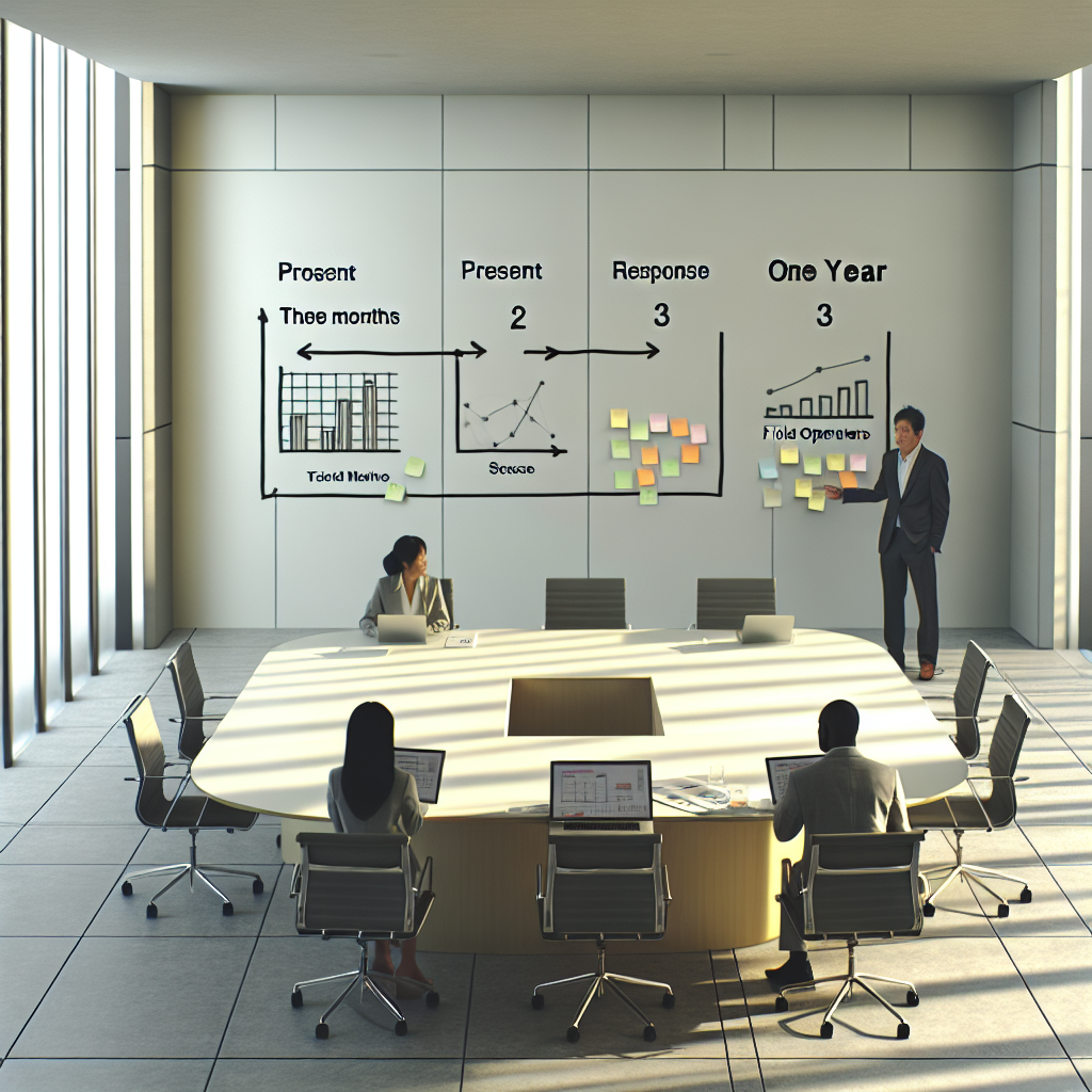 AI導入プロジェクトの準備をホワイトボードで整理するチーム