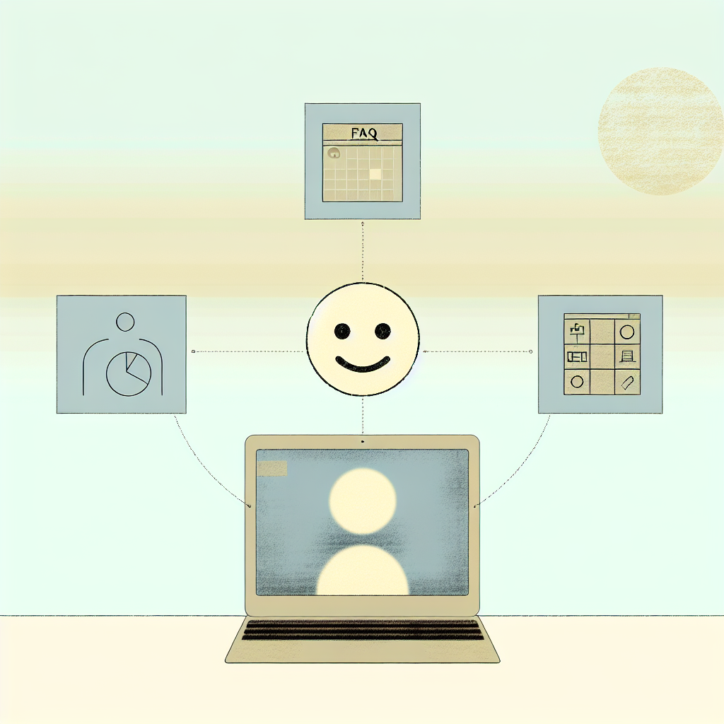 さまざまな種類のチャットボットの概念図