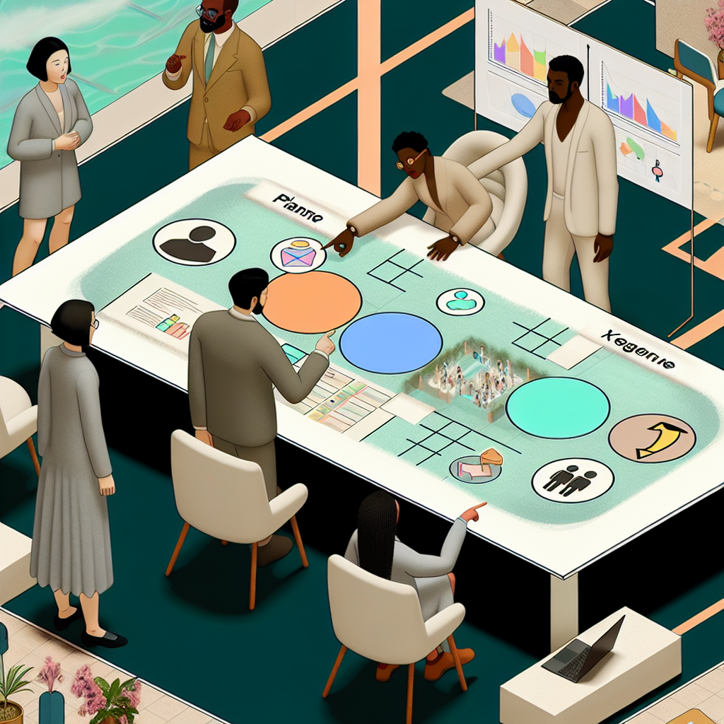 日本企業がメタバースイベントを企画・運営する様子