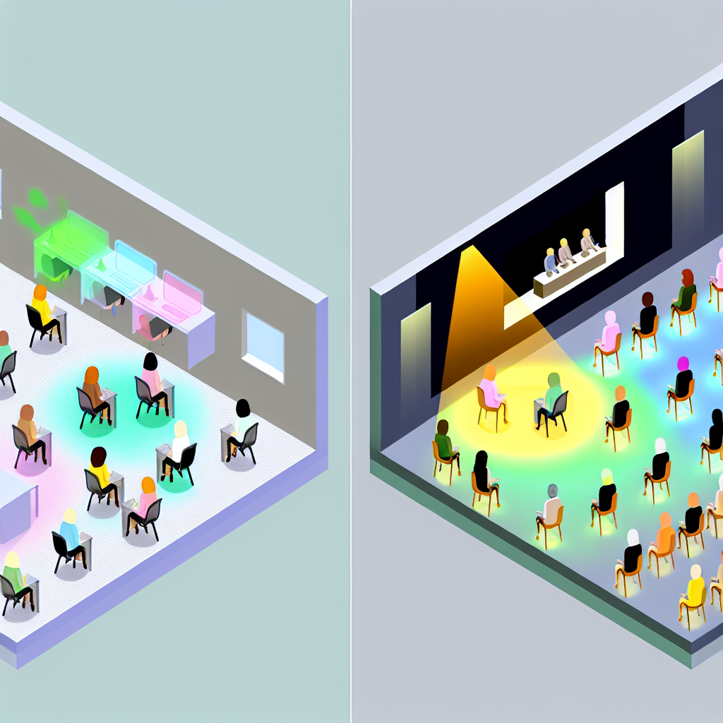 SWiseのバーチャルオフィス空間で働くアバターたち