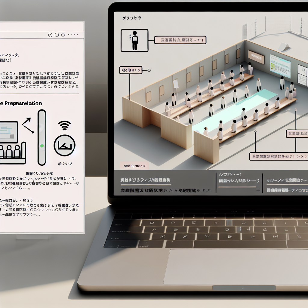 日本のマーケティング担当者がメタバースイベントを運営している様子