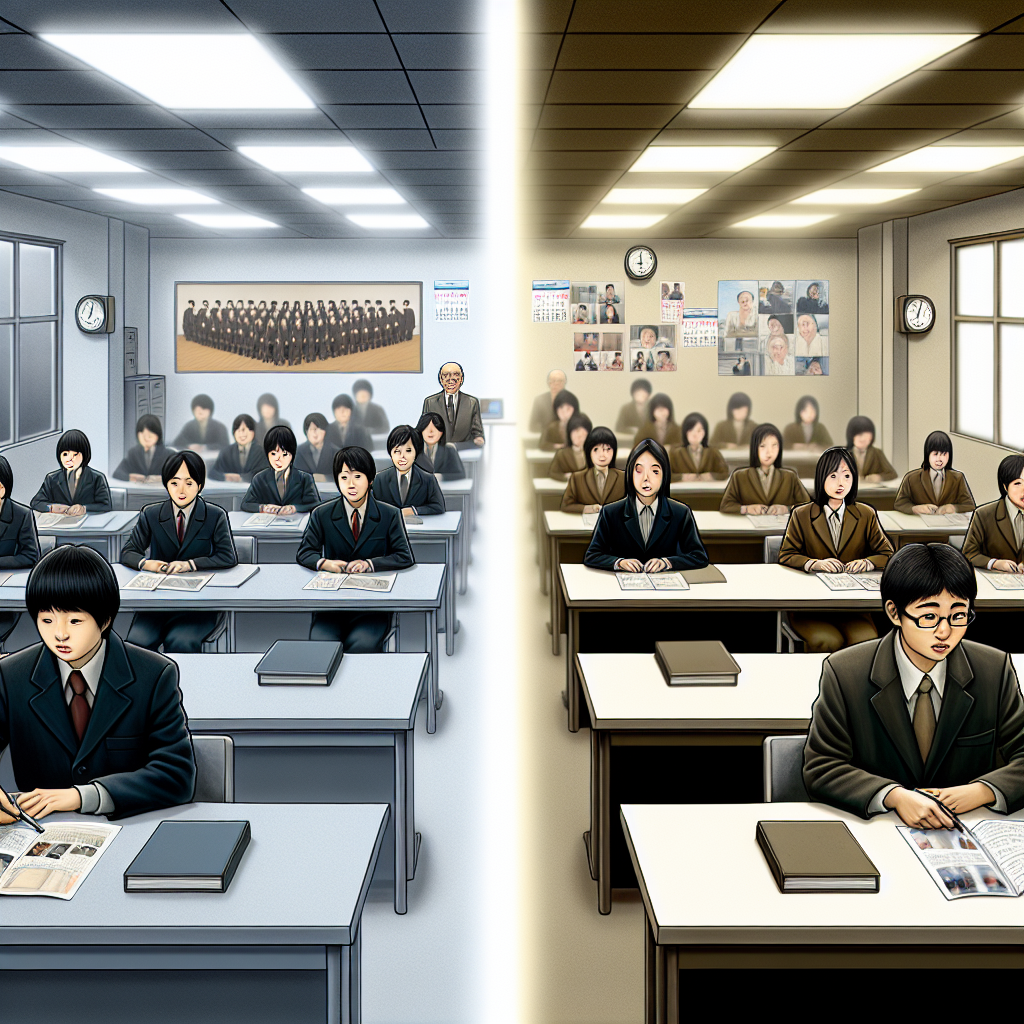 日本企業の人材育成課題を議論するビジネスパーソン