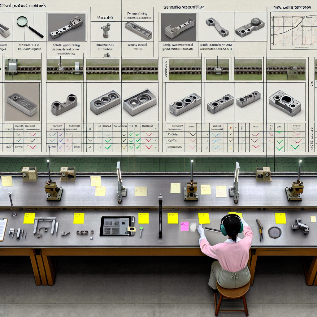 品質検査フローとAI画像認識の概念図