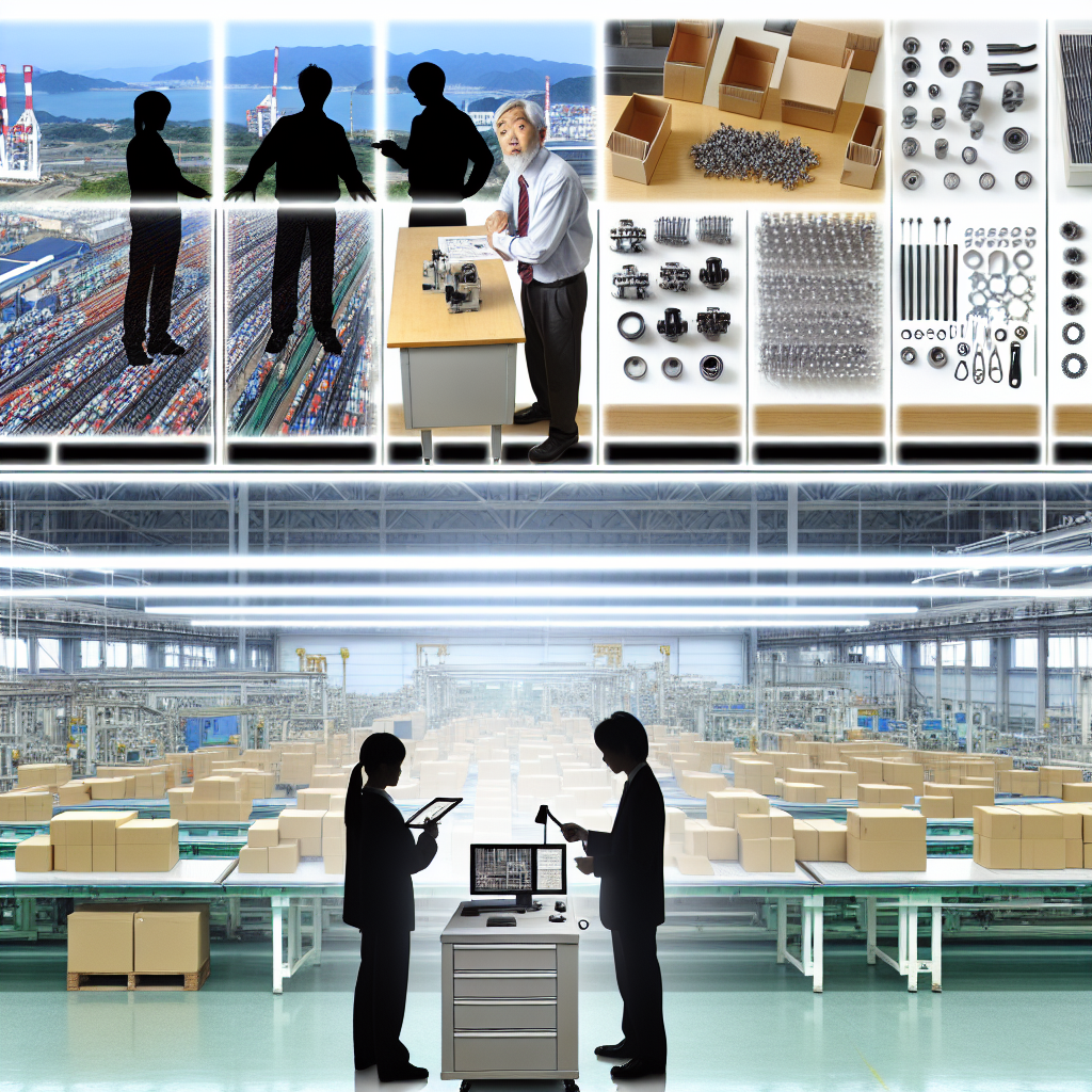 工場ラインで製品を検査する製造業の作業員