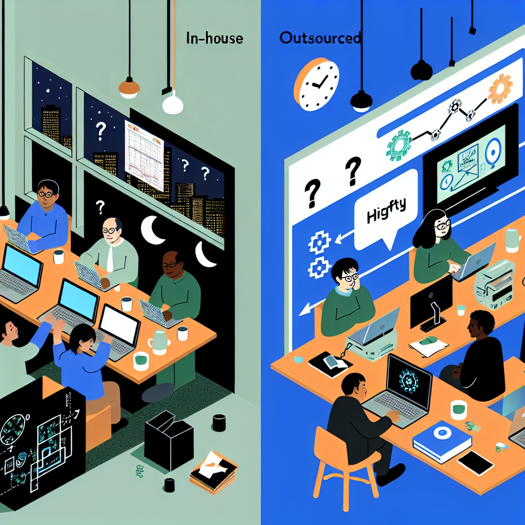 AI開発を外注する企業と開発パートナーの協業イメージ