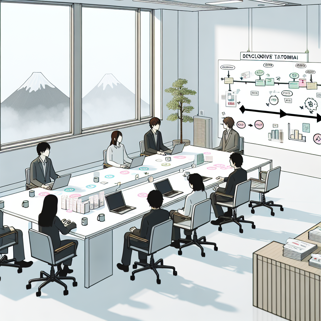 ALION株式会社のチームがクライアントとオンライン会議でAIシステム開発を議論