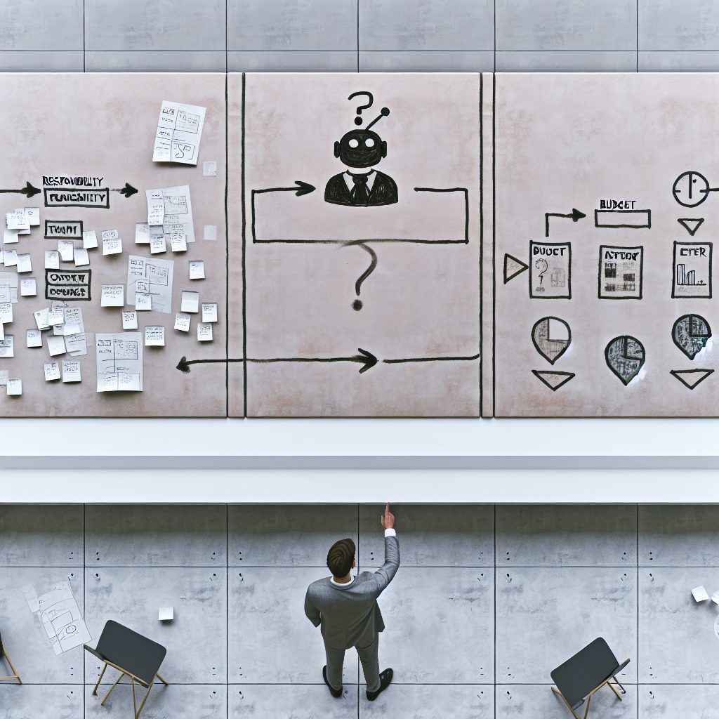 ビジネス価値に結びつくAI開発プロセス図