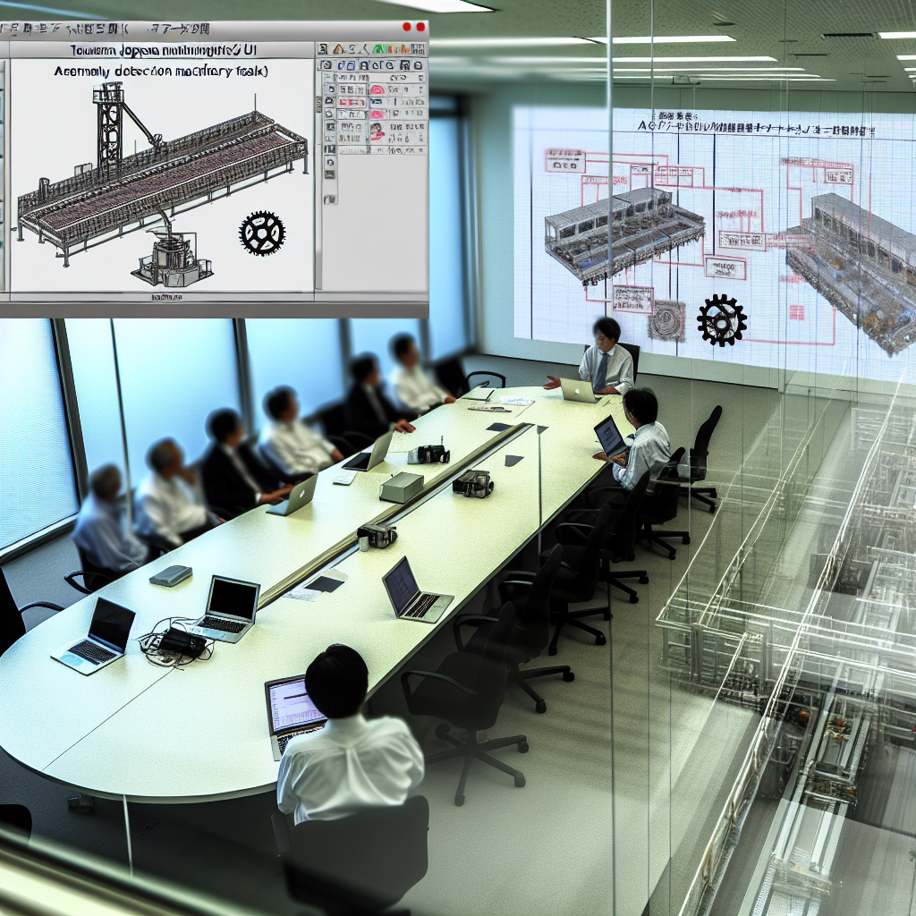 ALION株式会社の専属チームが製造業を支援する様子