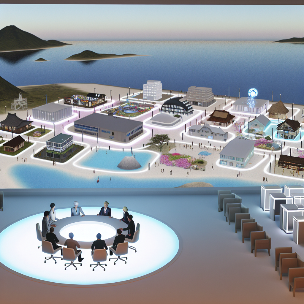 観光とテレワークが融合したメタバースの未来像