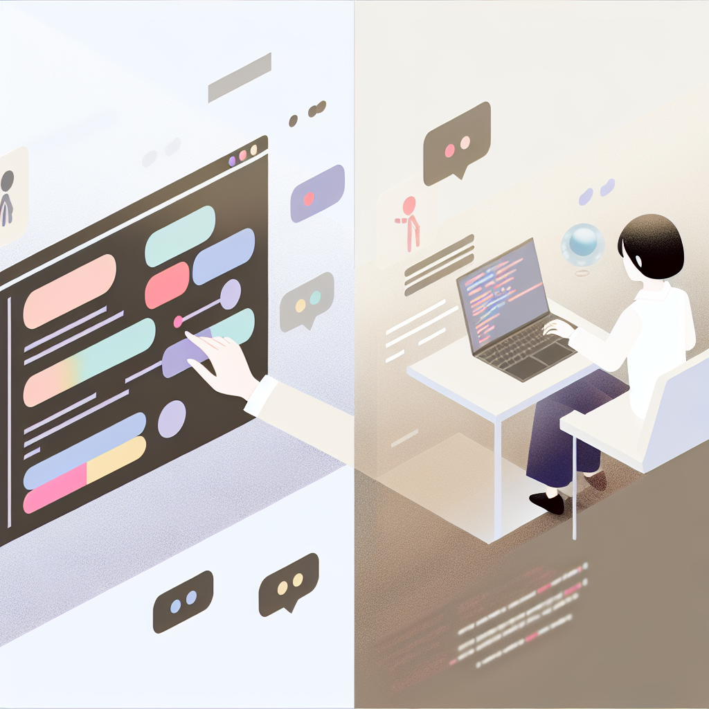 ノーコードAIの概念を図解するホワイトボード