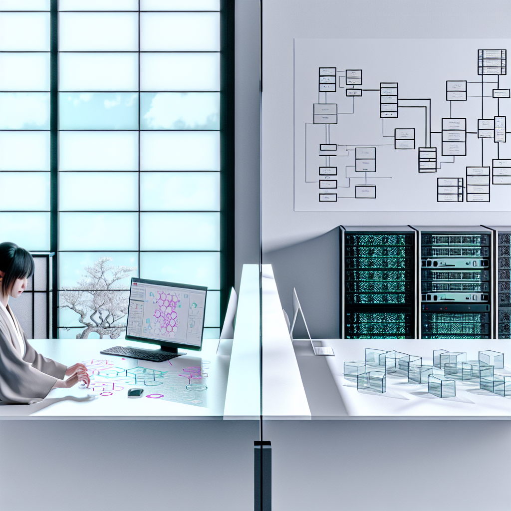 ALIONの開発チームがノーコードAIとシステム開発を議論する様子