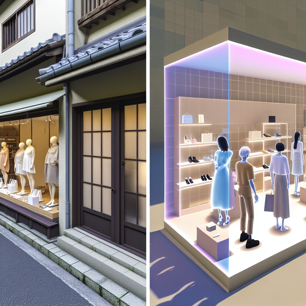 メタバース上のバーチャル店舗空間のイメージ