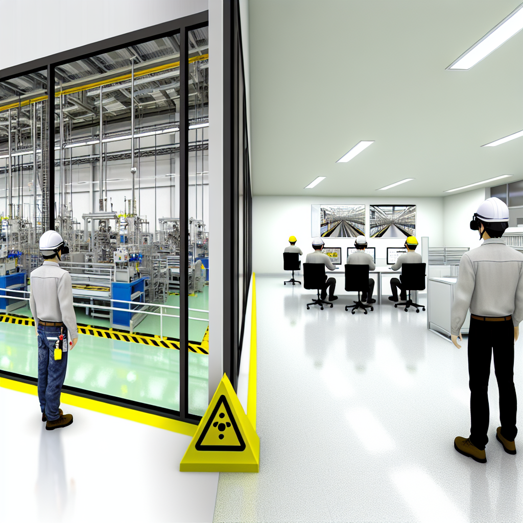 オンライン工場見学のメリットを比較するグラフ