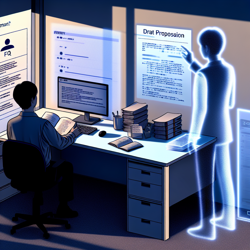 未来の社内AIチャットボット活用イメージ