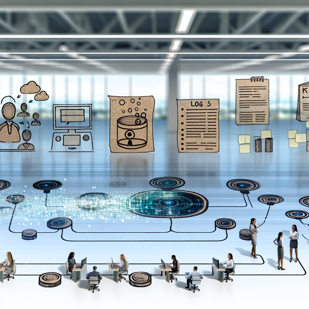 社内AIチャットボットを企業の基盤に育てるイメージ