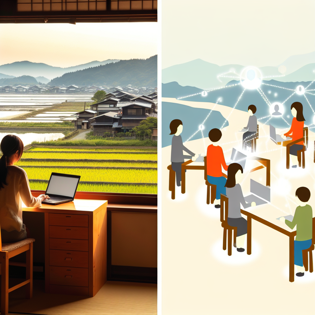 バーチャルオフィスSWiseを活用するリモートチームのイメージ