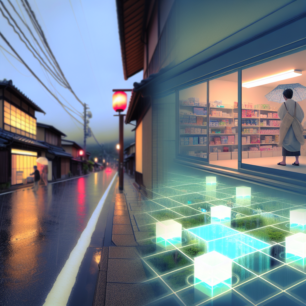 メタバースとリアル店舗をつなぐオムニチャネル戦略イメージ