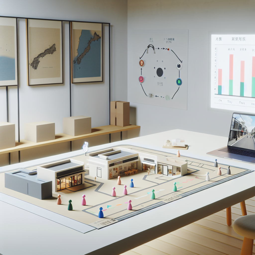 成功するメタバース店舗集客戦略のフレームワーク図