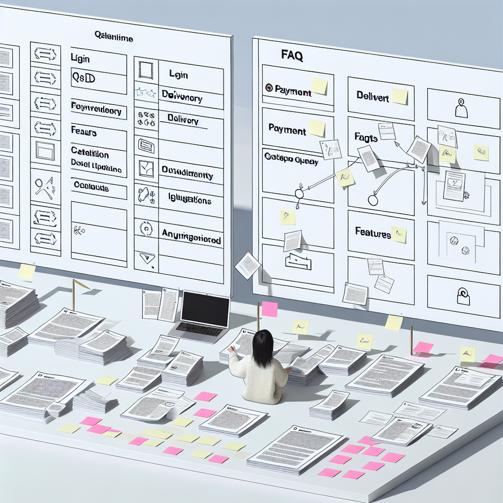 AIチャットボットFAQのコンテンツ設計とUXを考えるチーム