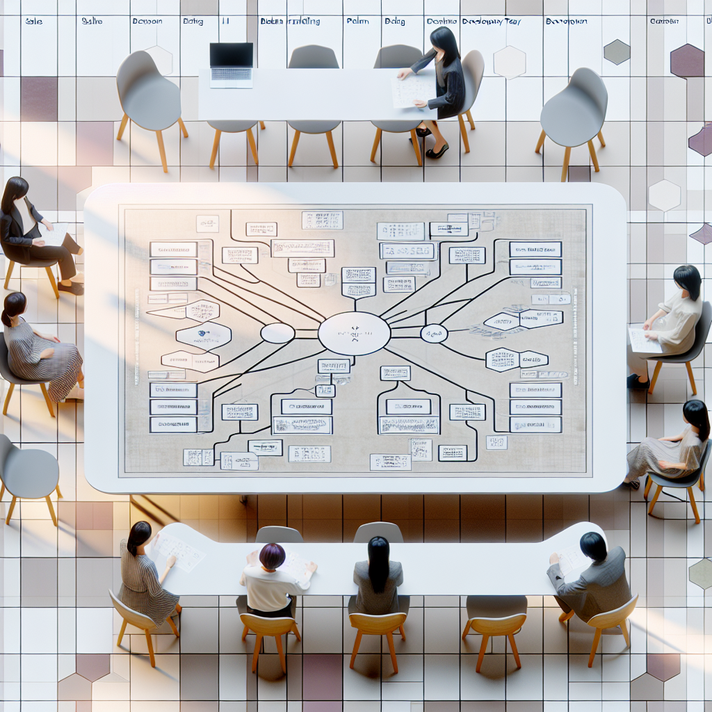 AI人材育成カリキュラムの全体像を示す図解イメージ