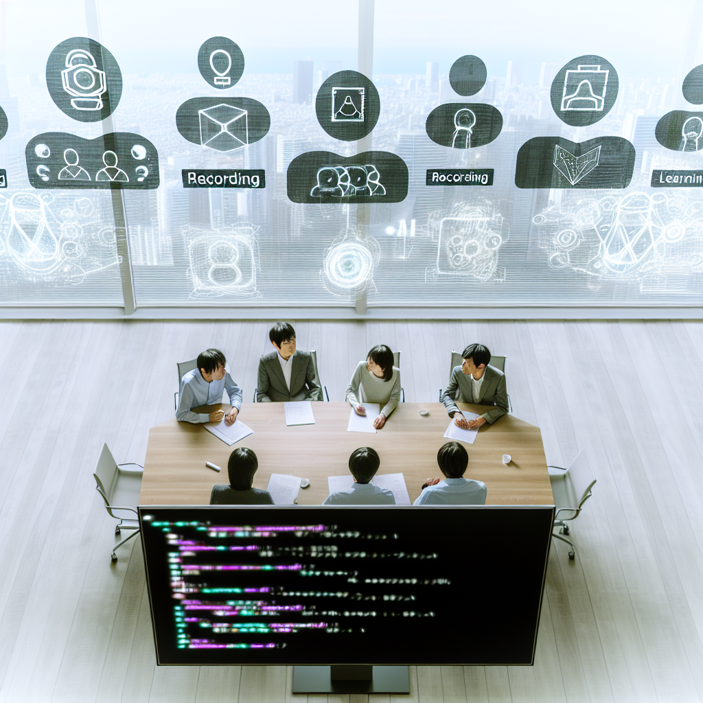 ALIONのAI開発チームが協働する様子