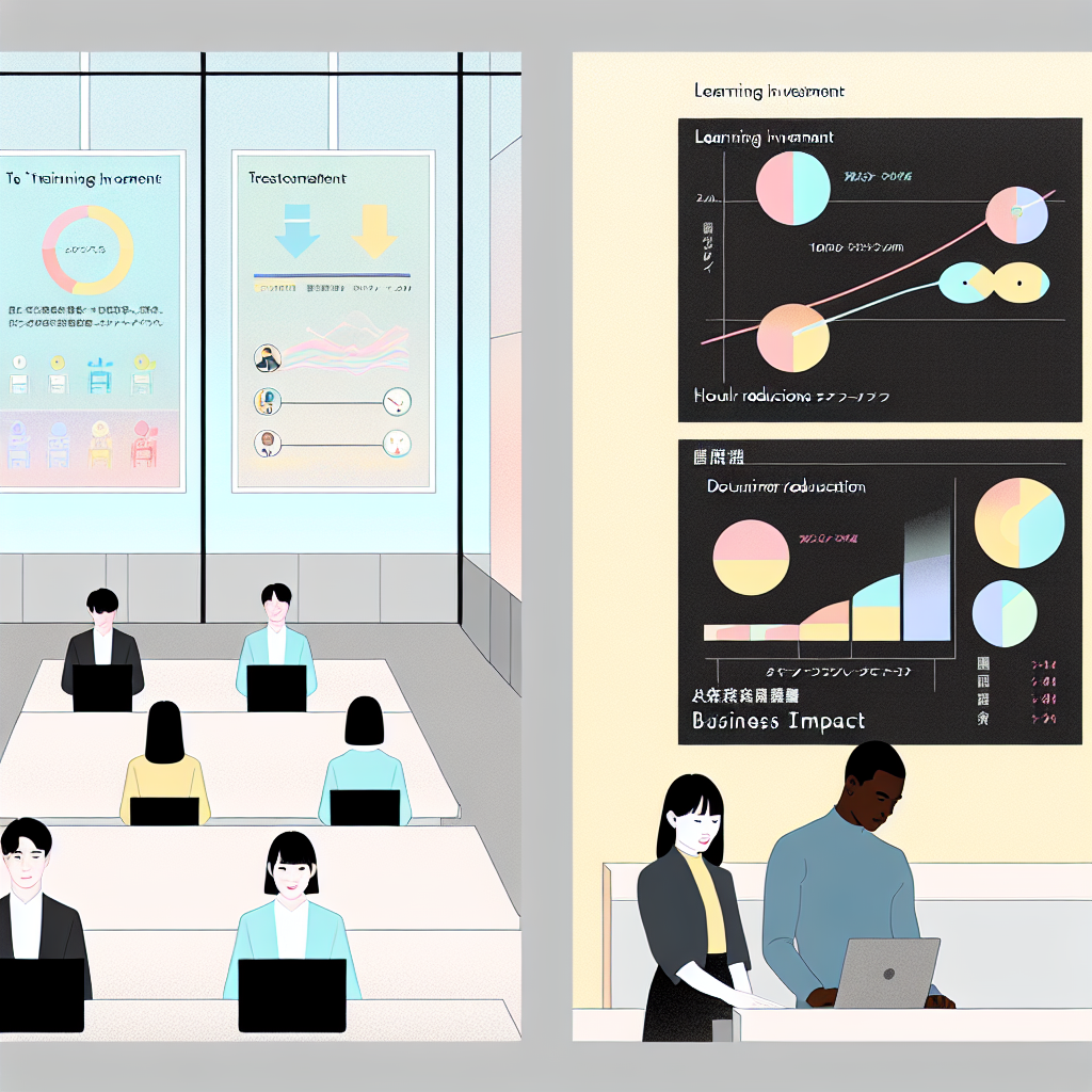 AI人材育成カリキュラムの運用と改善サイクル図