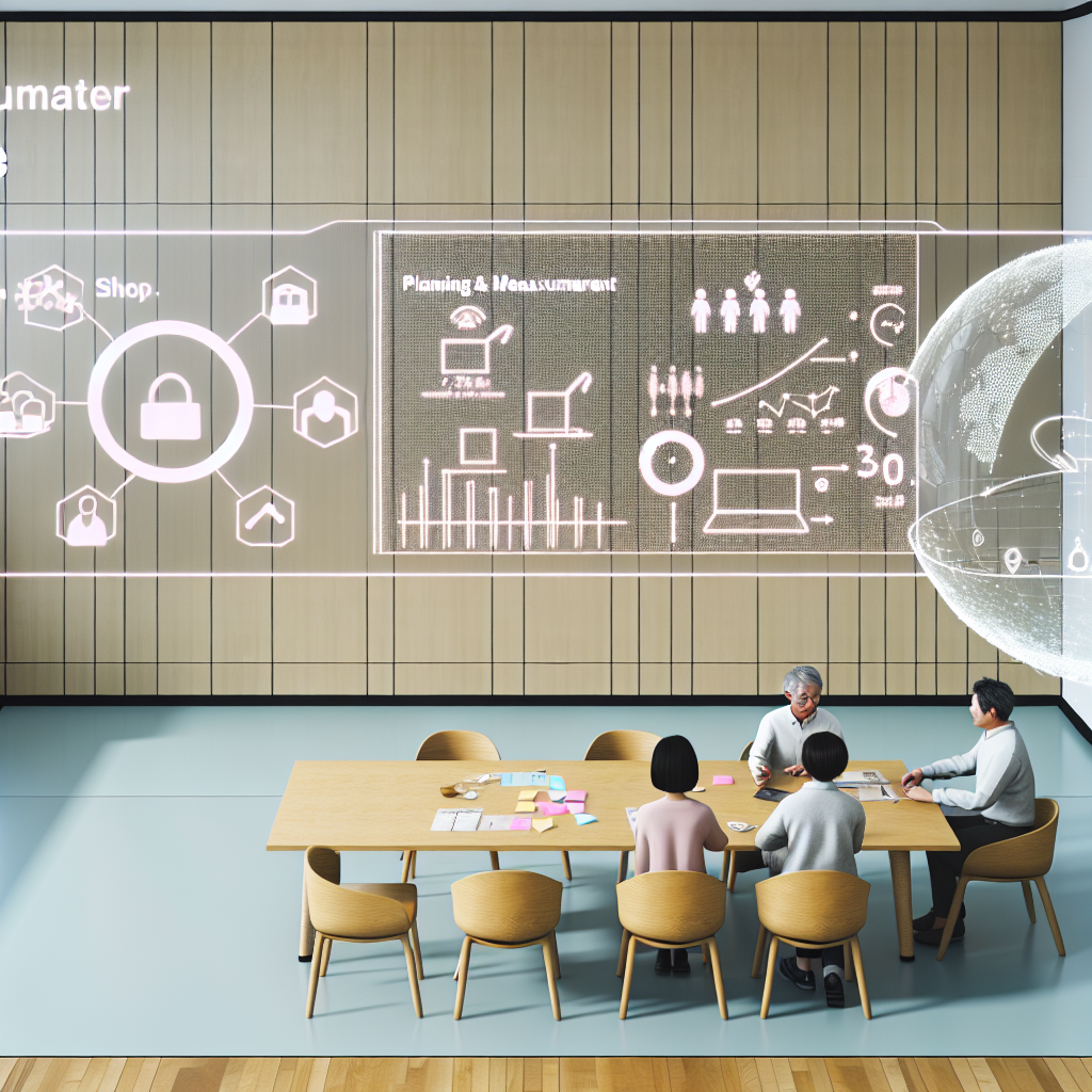 企業がメタバースを導入するステップを示す図