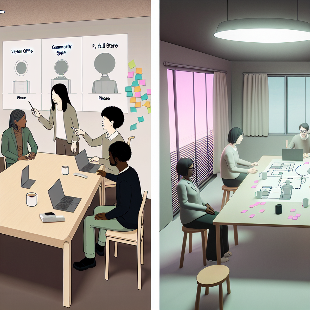 2026年に向けてメタバース戦略を検討するビジネスチーム