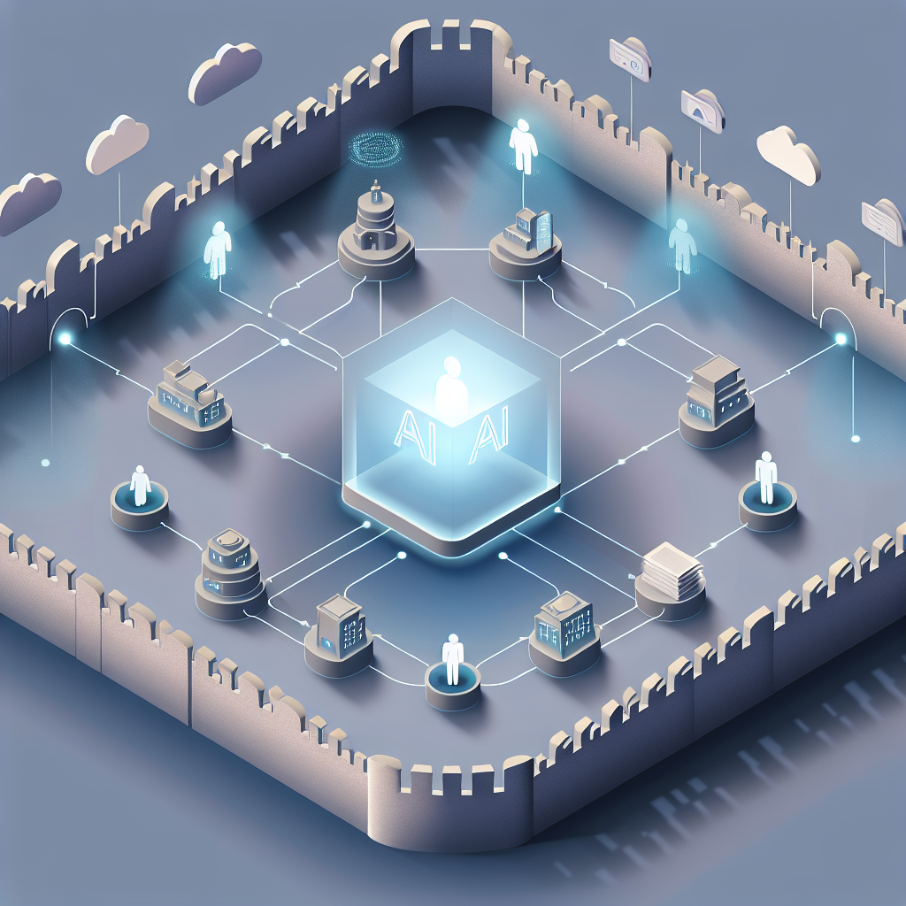 企業内AIセキュリティアーキテクチャの構成図