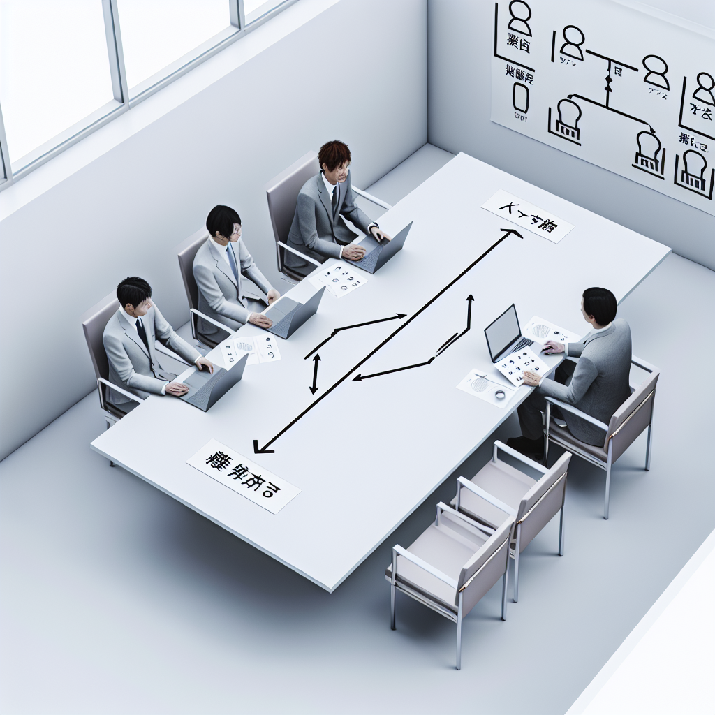 AIプロジェクトの要件定義とRFP作成を行うビジネスチーム