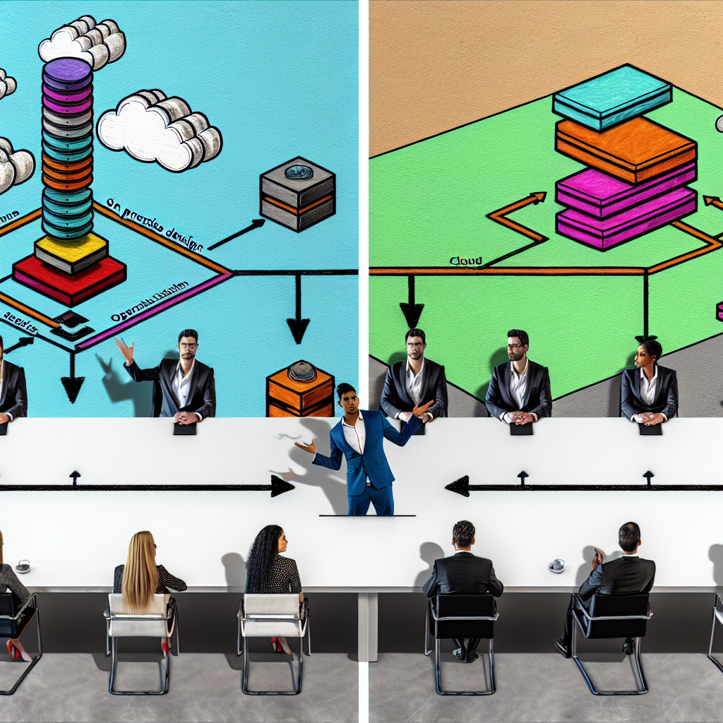 AI開発ベンダーの技術力や実績を比較検討するシーン