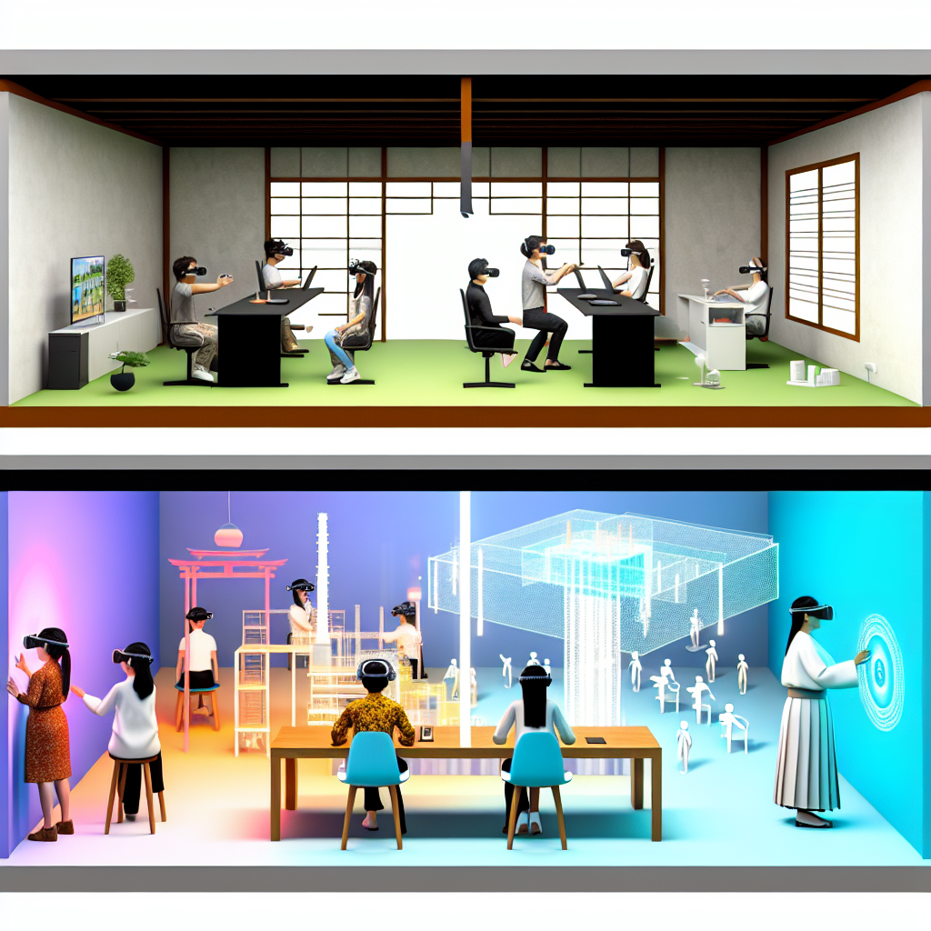 未来のビジネス戦略とメタバースのイメージ