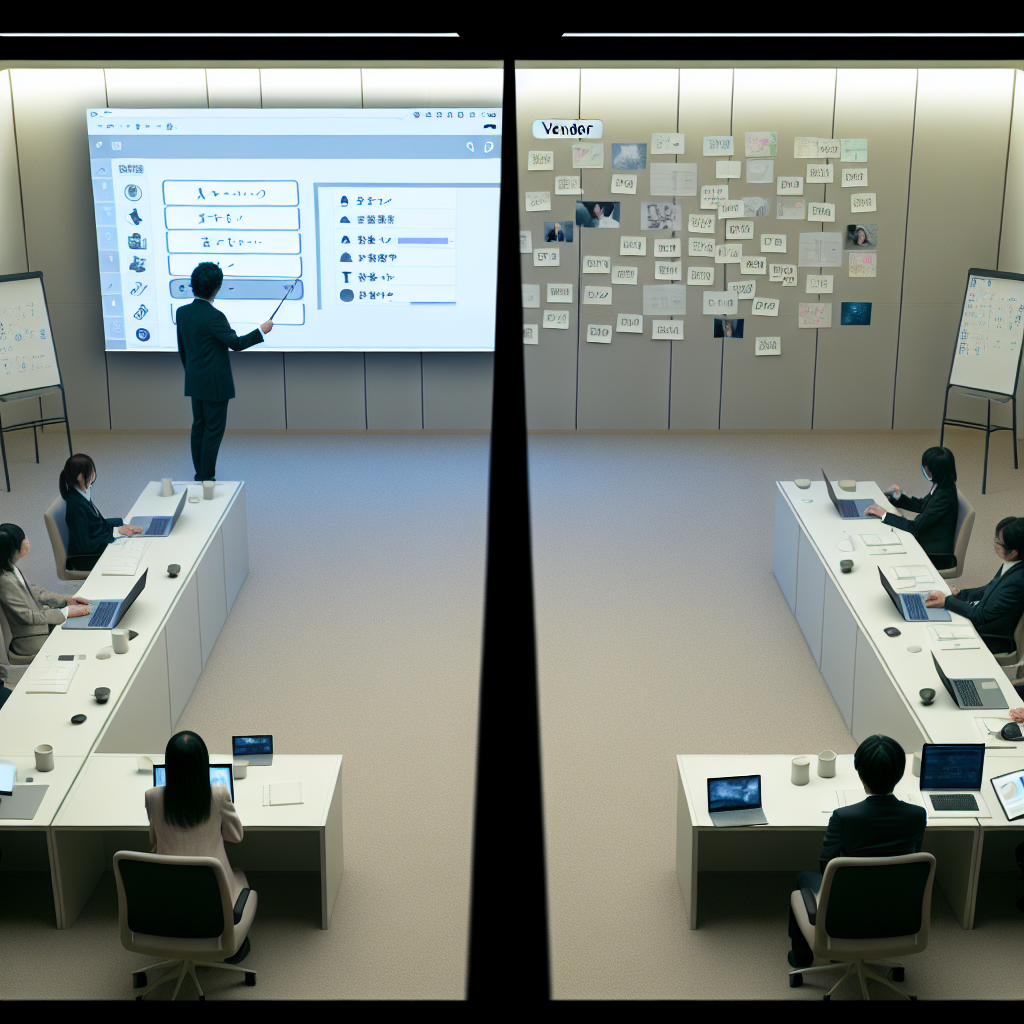 ノーコードAI研修の失敗要因と対策を示す図