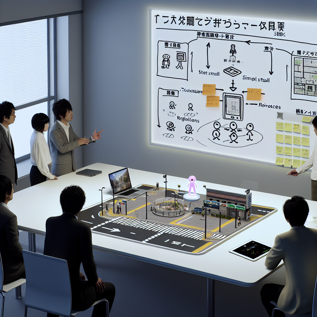 観光メタバース導入のステップを示すロードマップ図