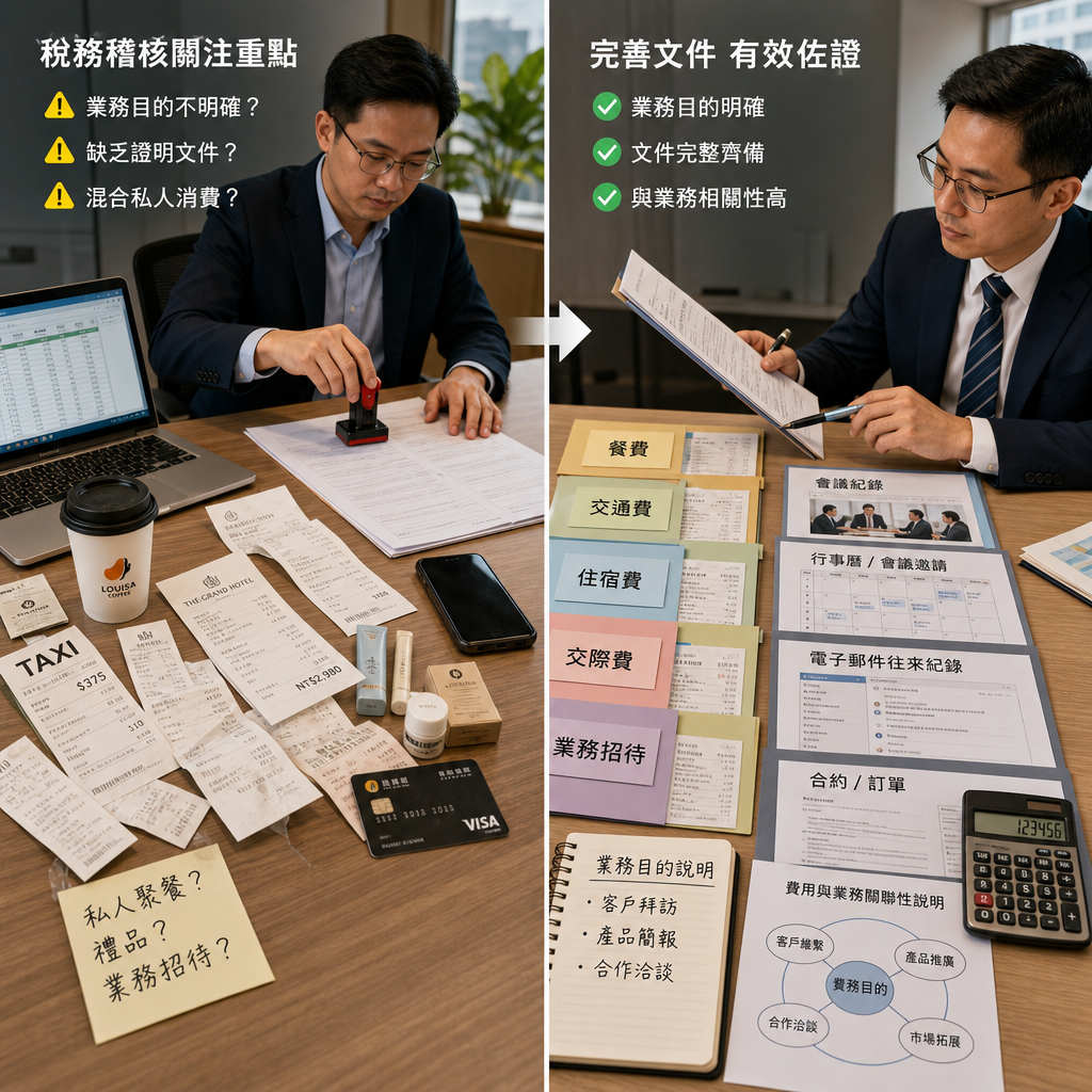 日本公司財務報表與稅務資料重點科目檢查