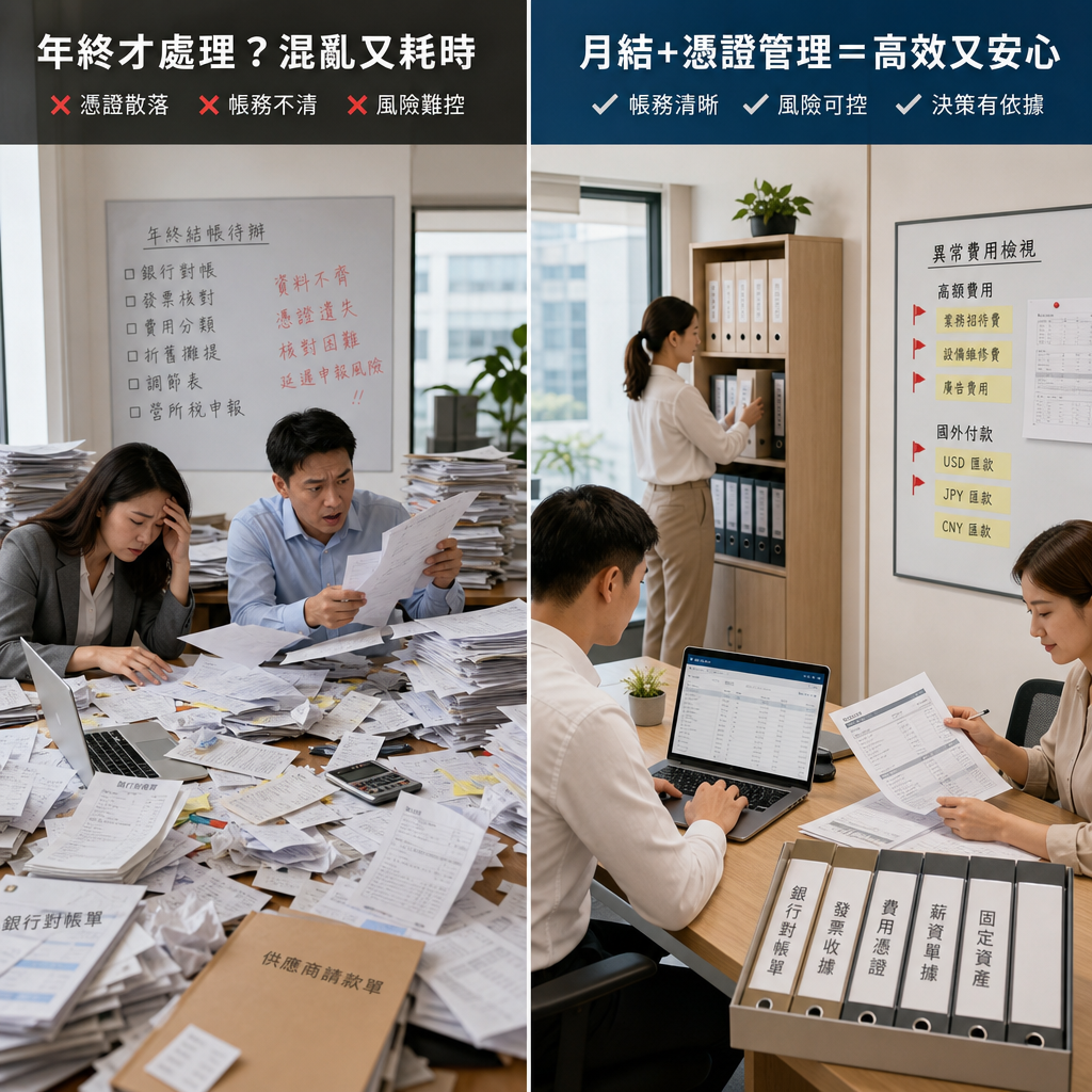 日本公司建立稅務內控制度與文件保存流程