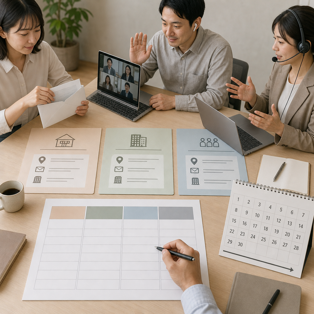 導入手順を確認して実行するチーム
