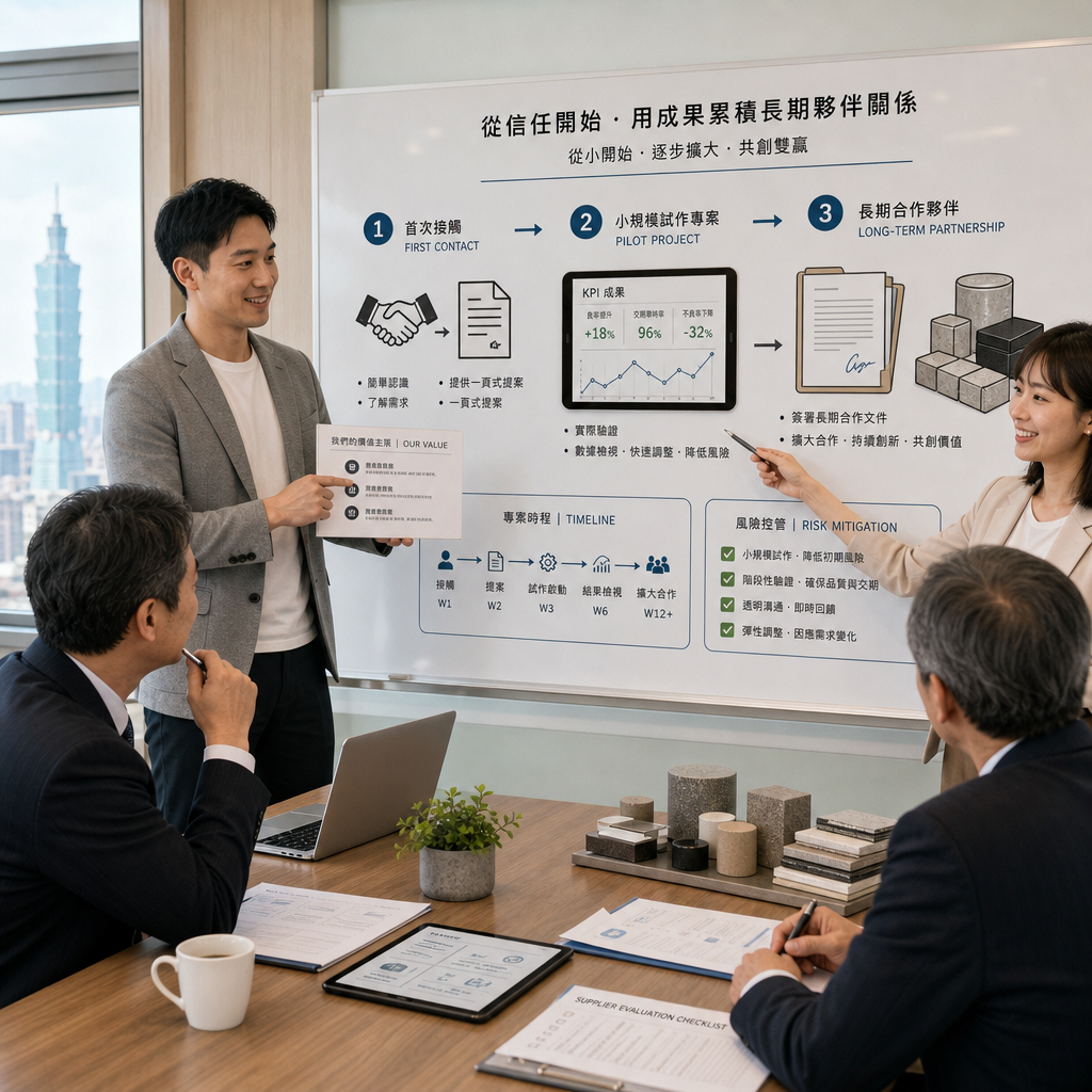 日本B2B銷售流程圖與團隊分工協作畫面