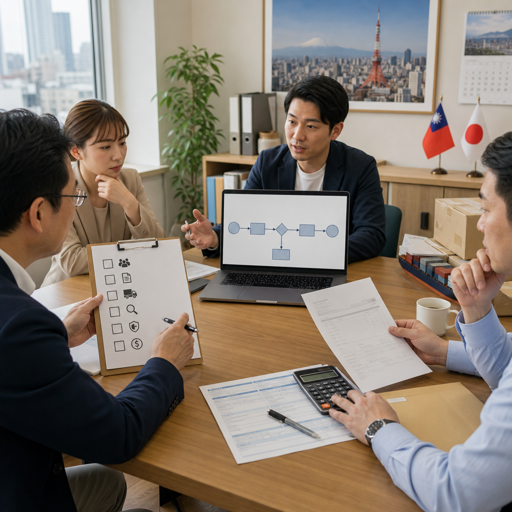 台灣企業布局日本市場的財稅流程規劃會議