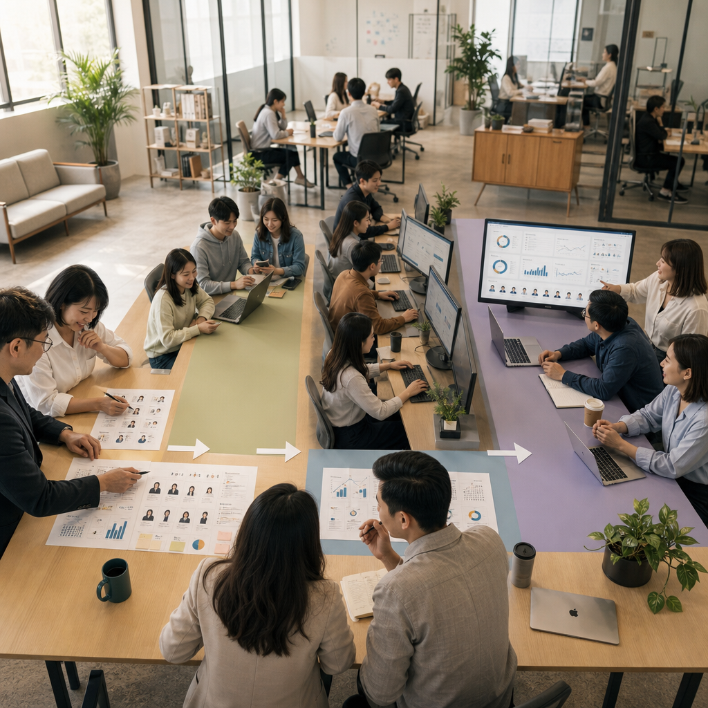 企業逐步導入遠端打卡系統並觀察成效變化