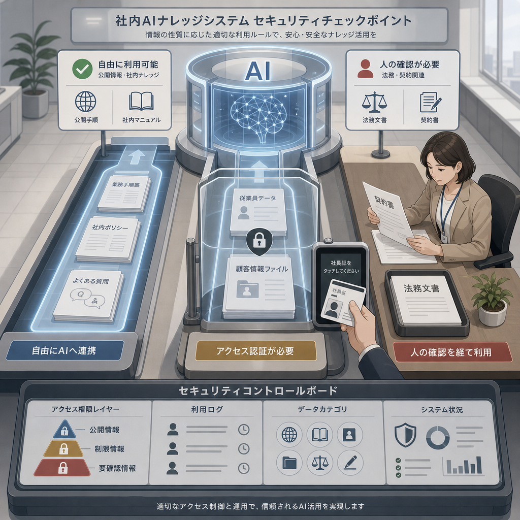 社内AIガバナンスの方針を議論する会議の様子