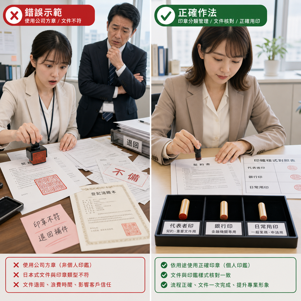 跨境文件審查與退件錯誤示意