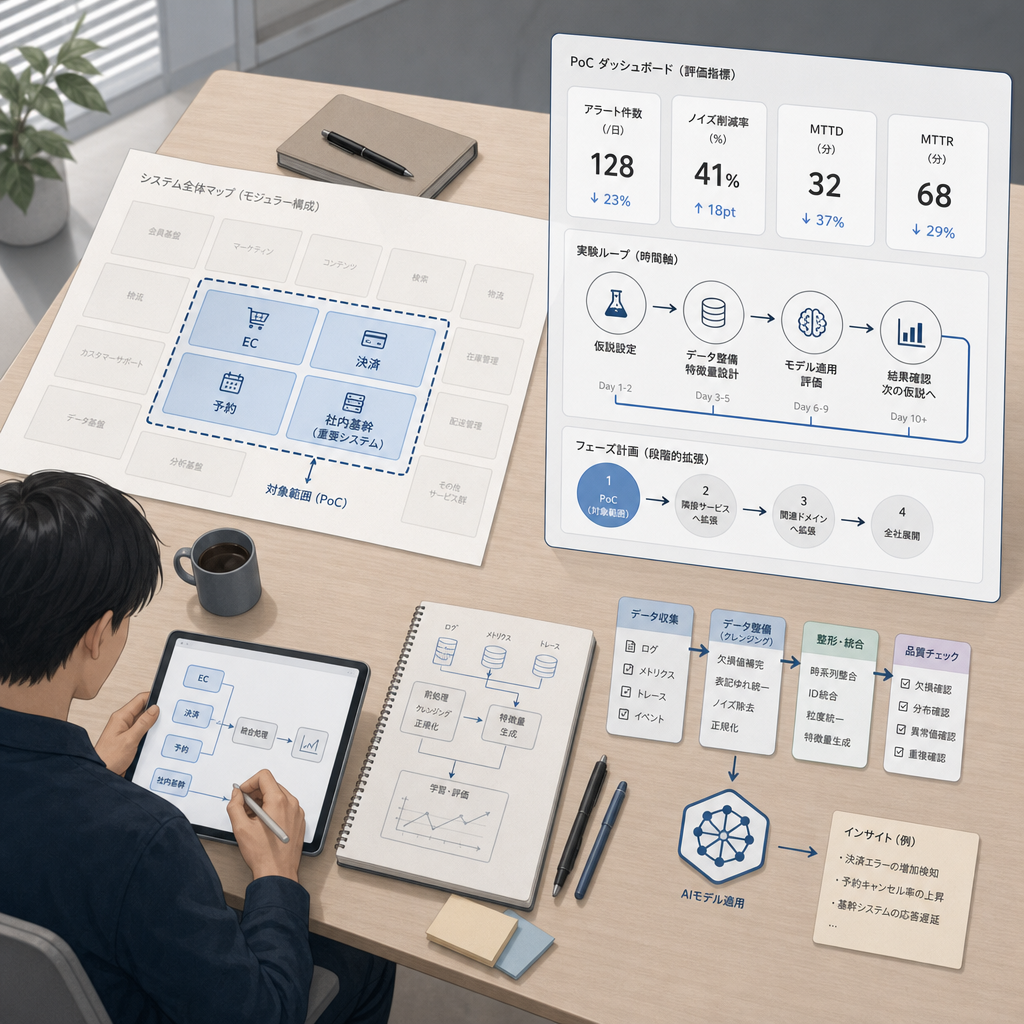 導入計画を話し合うプロジェクトチーム