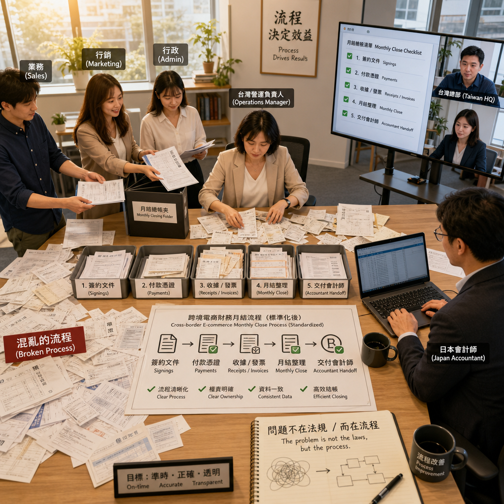 顧問與企業主管討論日本稅務申報錯誤修正