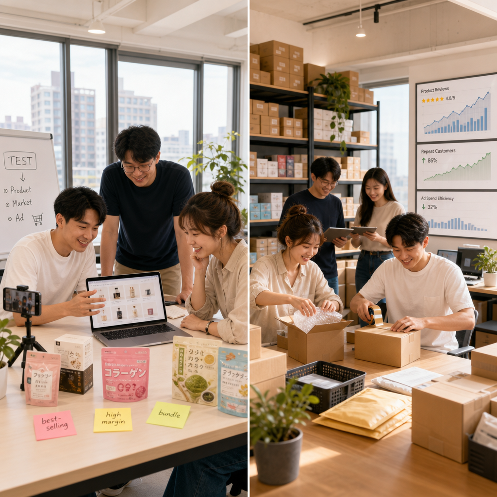品牌進入日本電商市場的成長漏斗與執行節奏