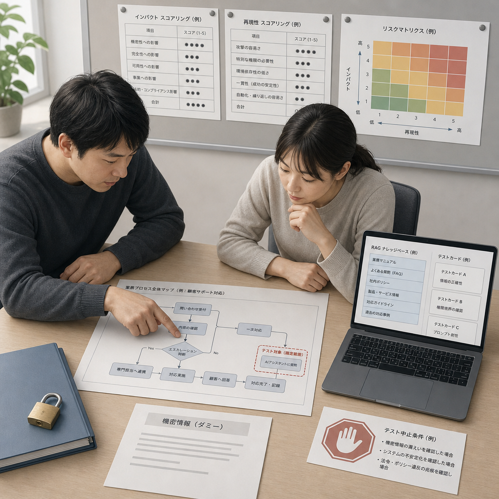 AIレッドチームのテスト計画と改善サイクル